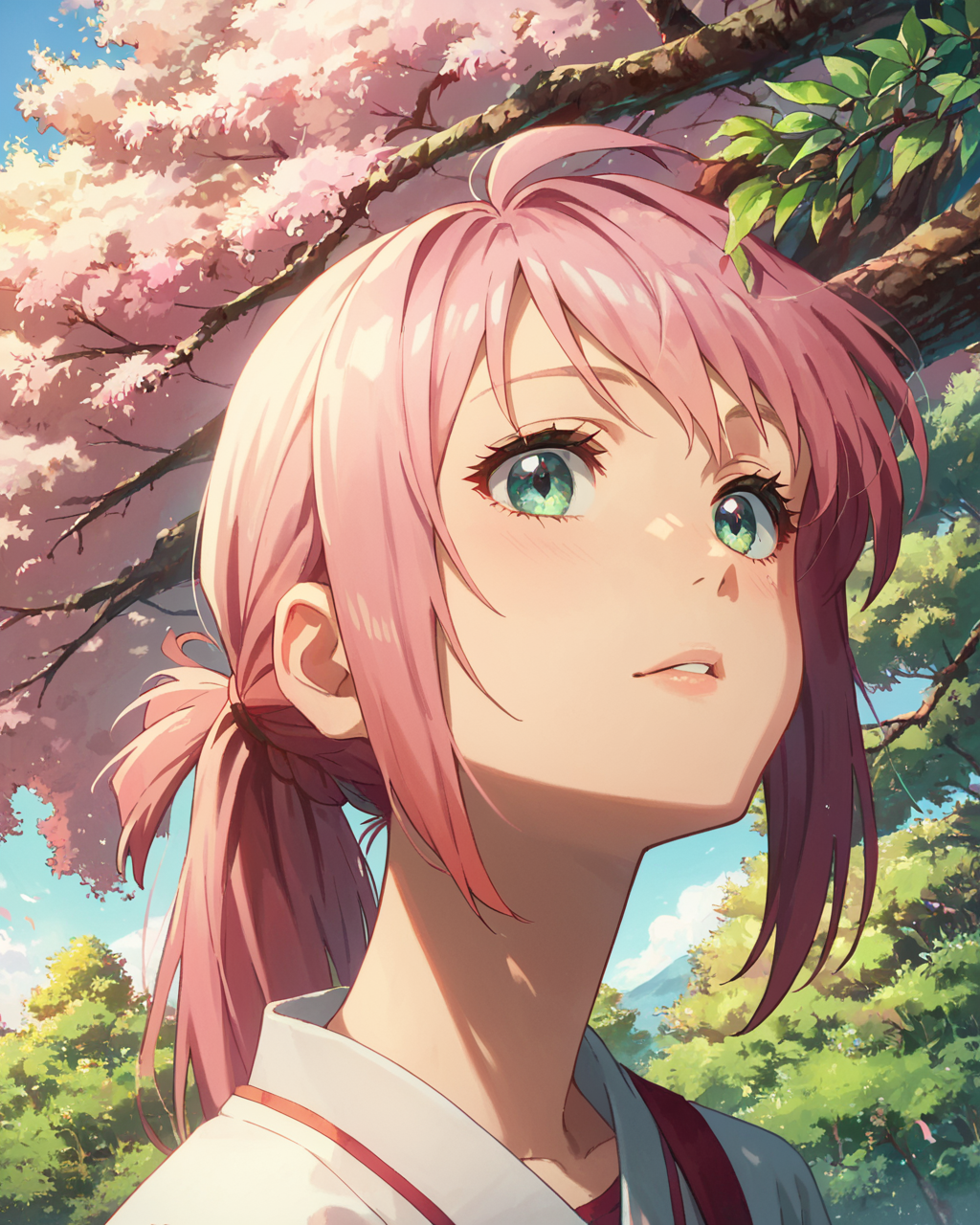 15543-3398249140-score_9, score_8_up, score_7_up, zPDXL,Shinkaistyle, high detail, sakura tree, close up, tree, portrait_lora_Shinkai_style_0.95_.png